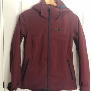 Helly Hansen Womens XS Burgundy Ski Jacket